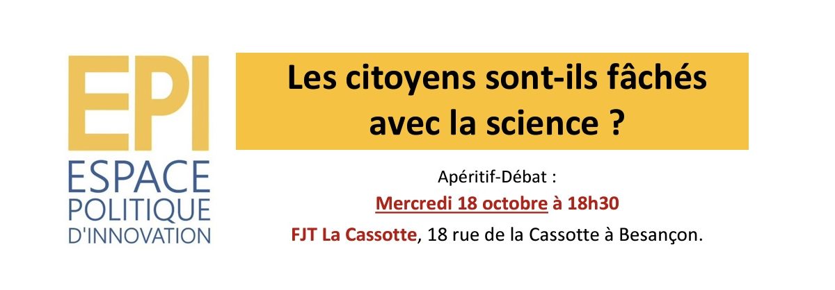 Les Citoyens Sont Ils F Ch S Avec La Science Macommune Info