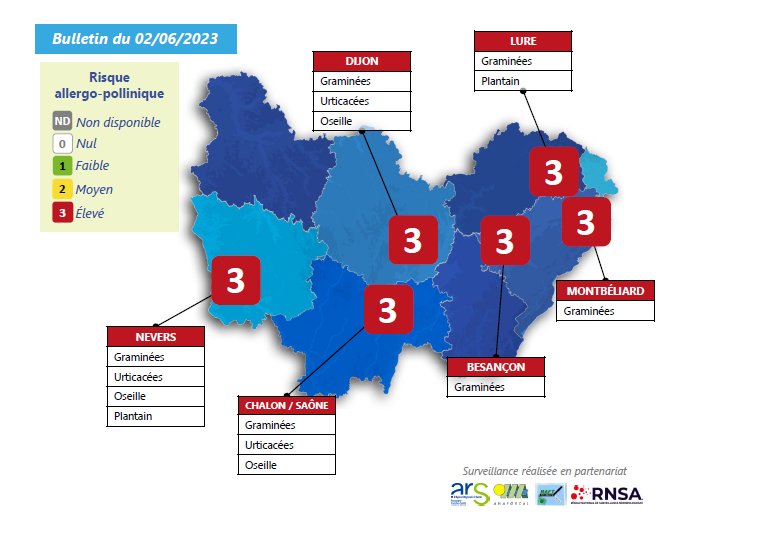 La région reste en alerte rouge aux pollens macommune info