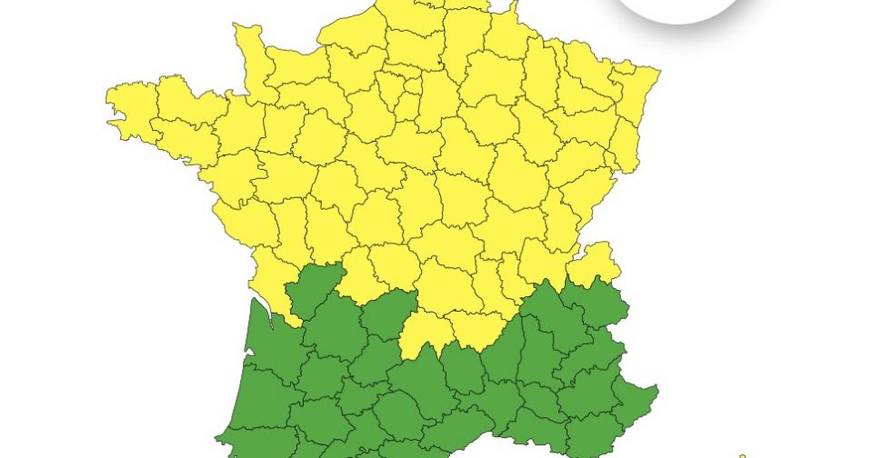 Vent violent la Bourgogne Franche Comté placée en vigilance jaune