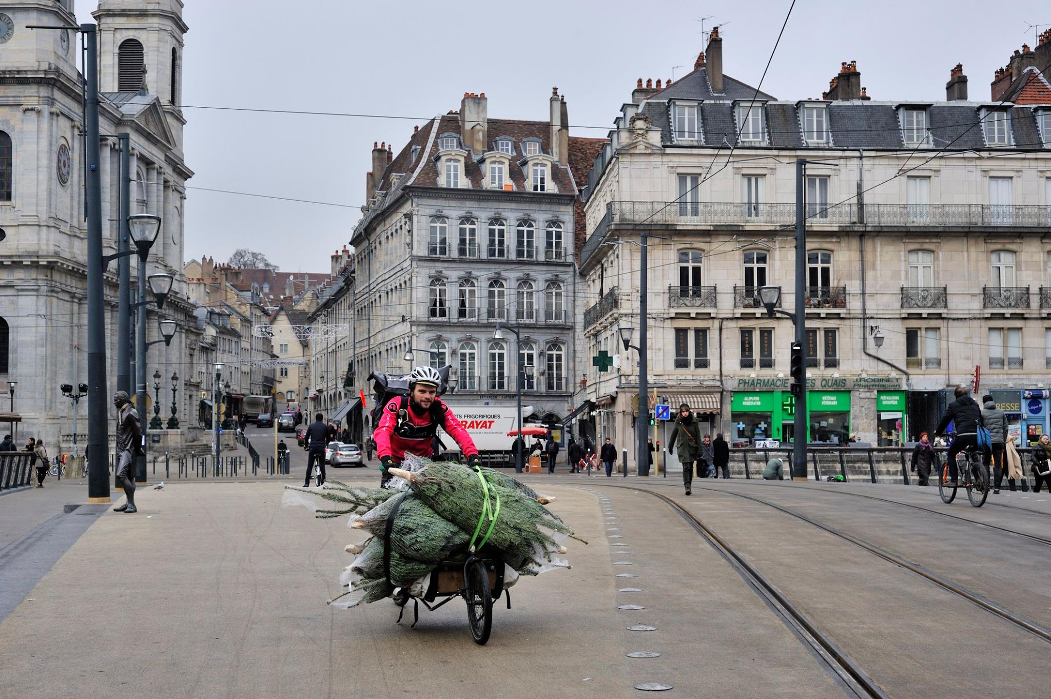 Besançon votre sapin de noël livré chez vous ! •