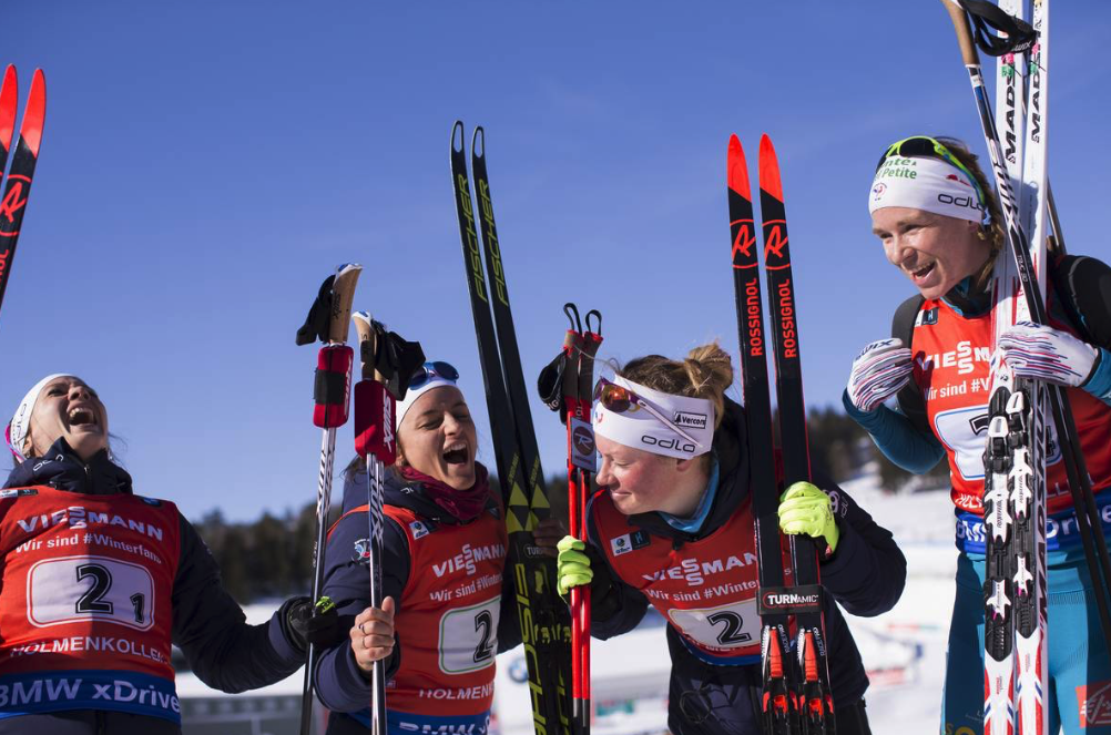 Biathlon : La France Remporte Le Relais Dames D’Oslo • Macommune.info