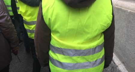 Gilets Jaunes Des Locaux Cfdt Dégradés à Dijon