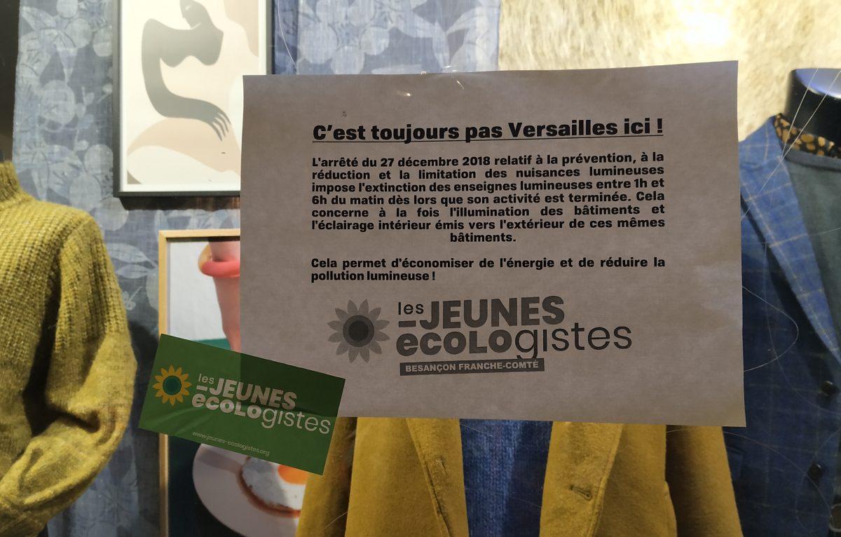  © Jeunes écologistes de Besancon - Franche-Comté