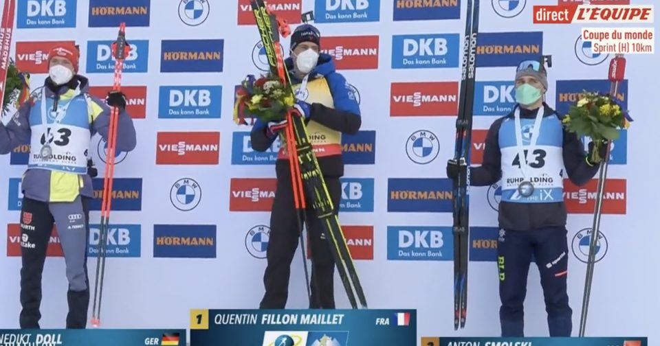 Coupe Du Monde De Biathlon : Nouvelle Victoire De Quentin Fillon ...