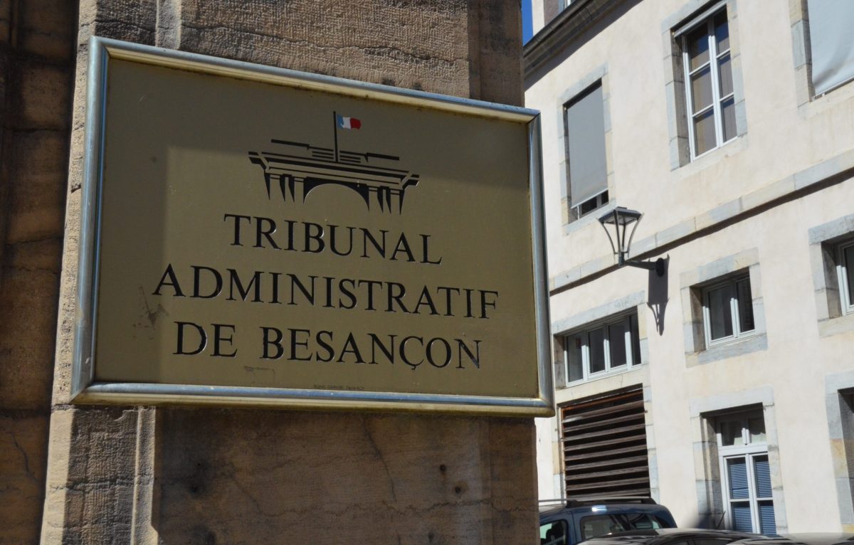 Le tribunal administratif de Besançon © Alexane Alfaro