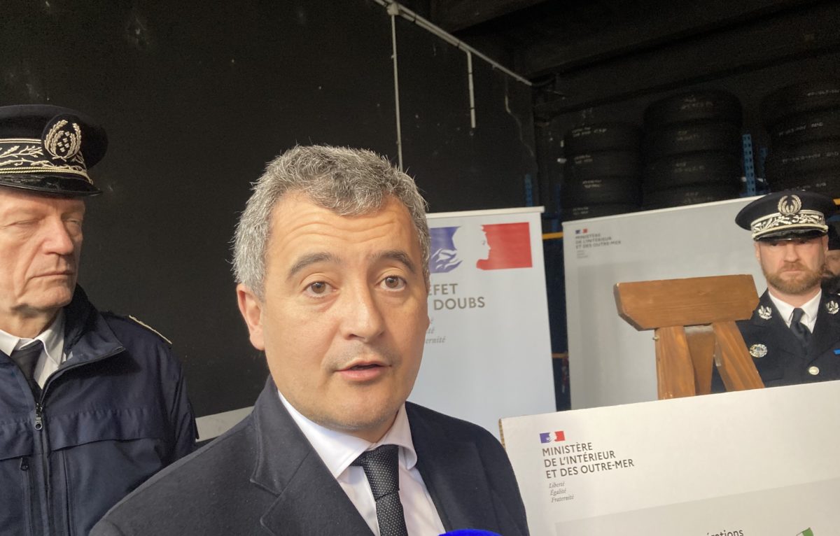 Gérald Darmanin, ministre de l'Intérieur © Hélène Loget