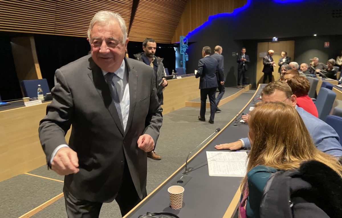 Gérard Larcher, président du Sénat © Alexane Alfaro