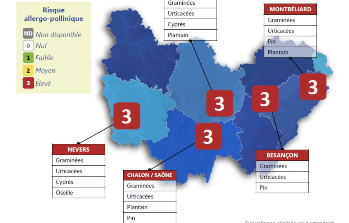  © Atmo Bourgogne Franche-Comté