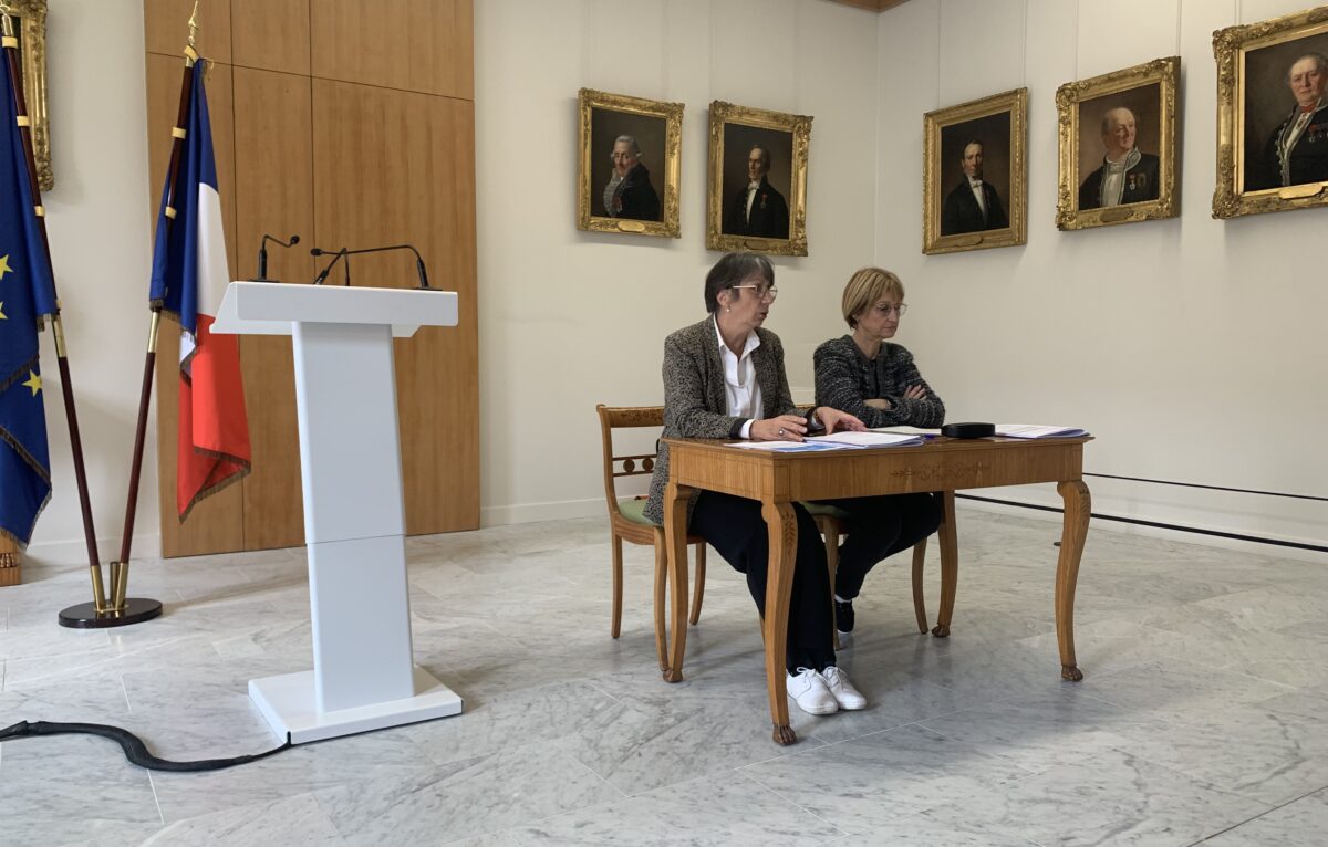 Anne Vignot et Sylvie Wanlin © Zoé Coutelle