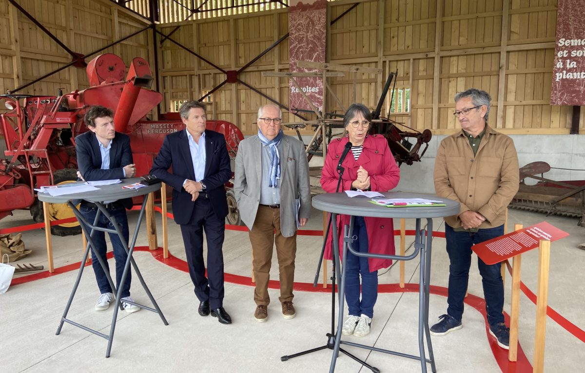 François Bousso, Benoît Vuillemin, Pierre Contoz, Anne Vignot et Patrice Hennequin. © Alexane Alfaro