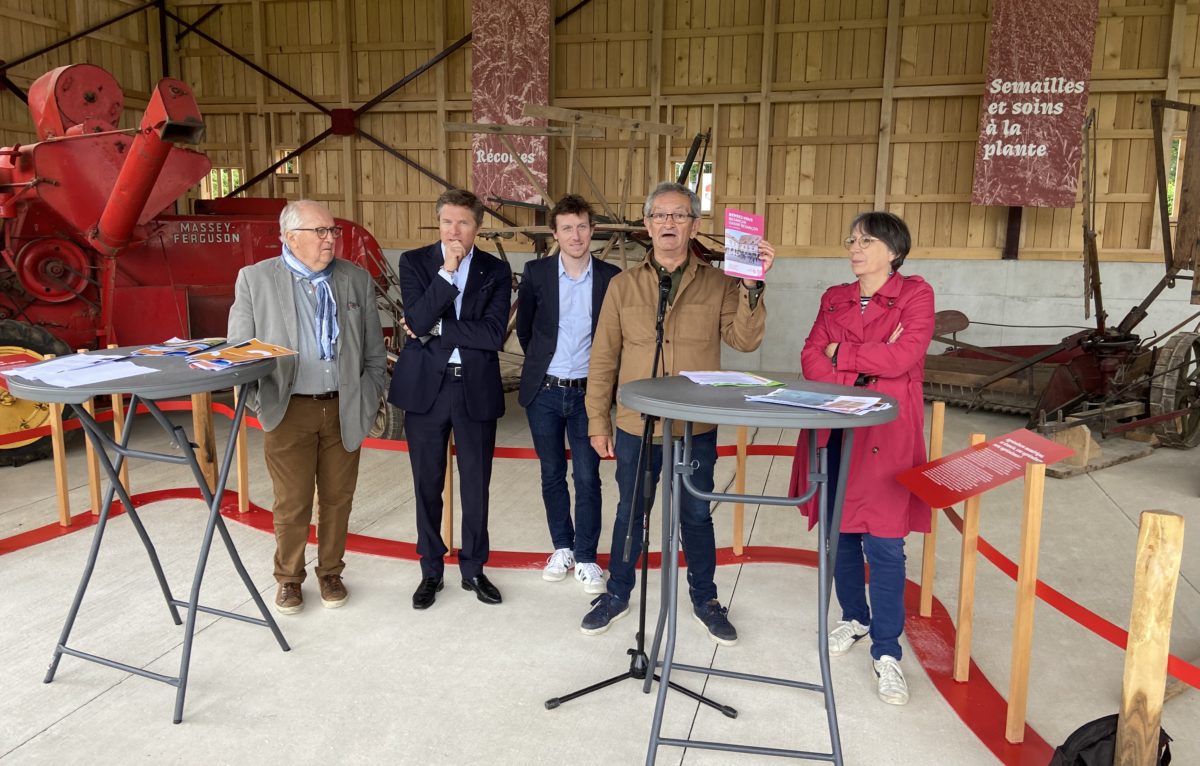 Pierre Contoz, Benoît Vuillemin, François Bousso, Patrice Hennequin et Anne Vignot. © Alexane Alfaro