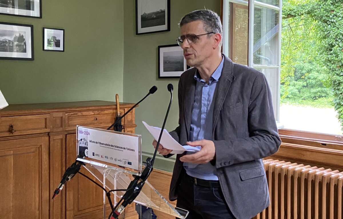 Philippe Rousselot, directeur de l’observatoire. © Alexane Alfaro