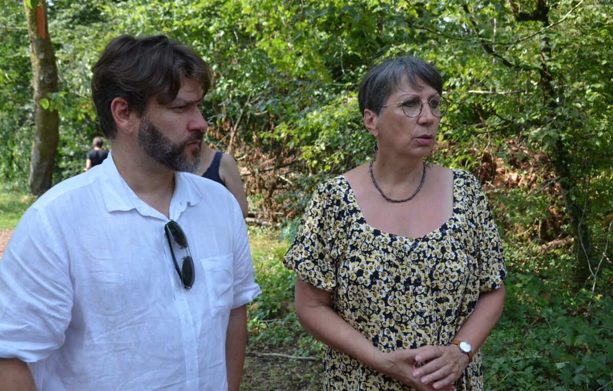 Samuel Lelièvre et Anne Vignot © Alexane Alfaro