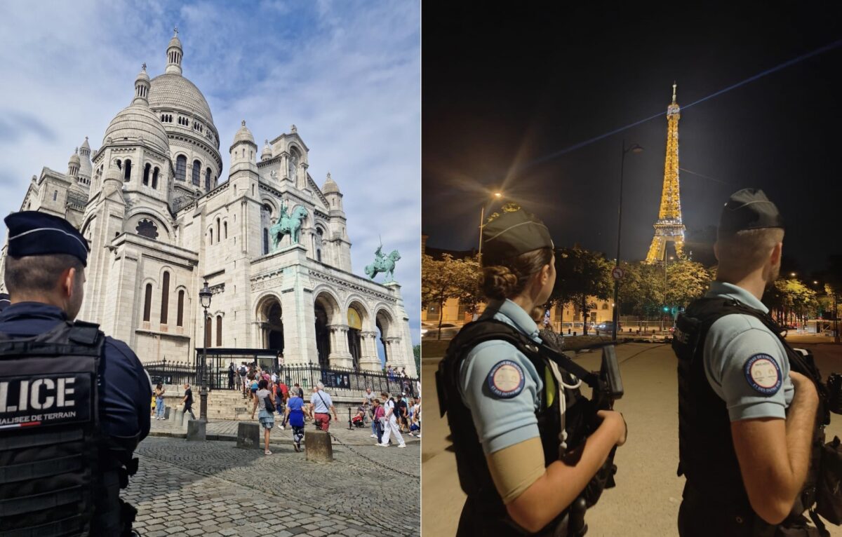 Les agents de police et de gendarmerie du Doubs sont à Paris. © Police nationale 25 / Gendarmerie du Doubs - GGD25 