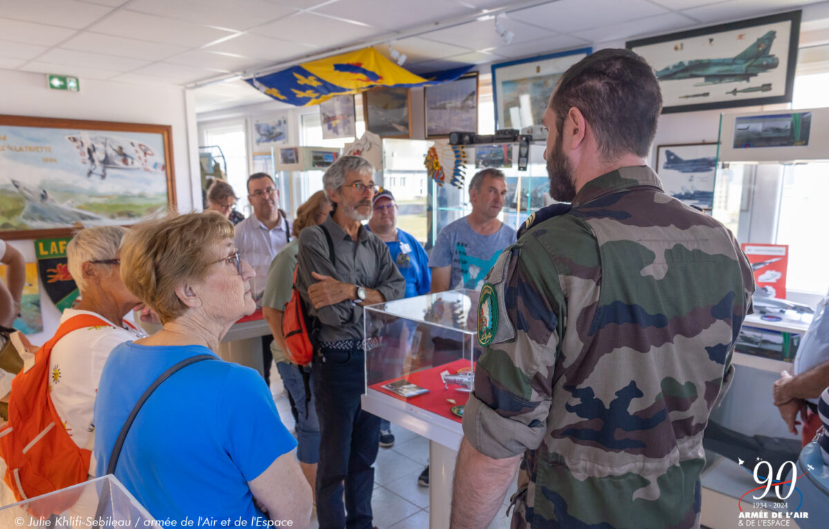 Le samedi 21 septembre sur la base aérienne 116, ouverture de l'espace muséal au public dans le cadre des Journées Européennes du Patrimoine. © Julie Khlifi-Sebileau / armée de l’Air et de l’Espace