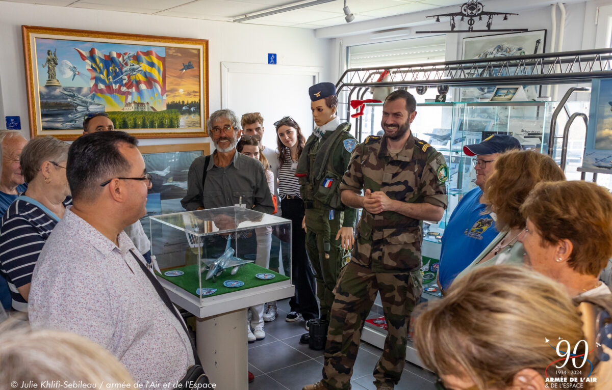 Le samedi 21 septembre sur la base aérienne 116, ouverture de l'espace muséal au public dans le cadre des Journées Européennes du Patrimoine. © Julie Khlifi-Sebileau / armée de l’Air et de l’Espace