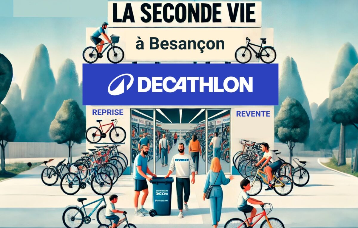 Donnez une seconde vie a votre velo avec Decathlon Besancon macommune.info