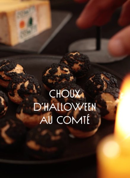 Choux d'Halloween au comté  © comte.com