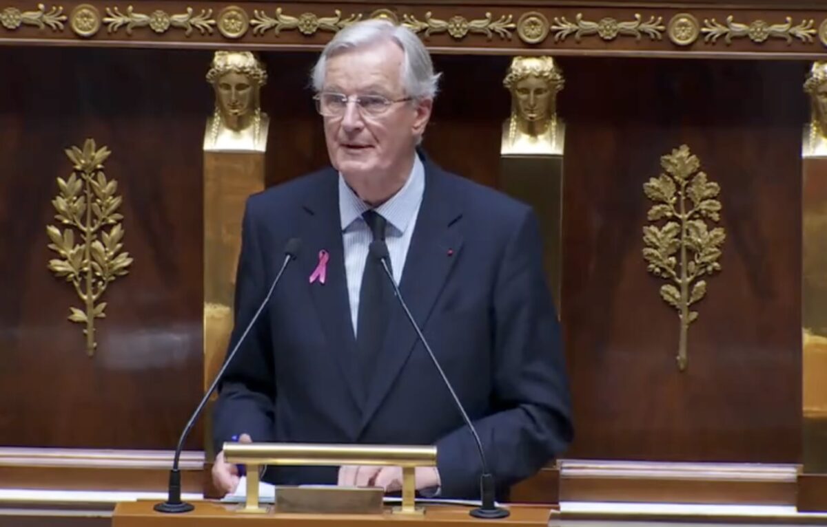 Michel Barnier © Assemblée nationale/Twitter