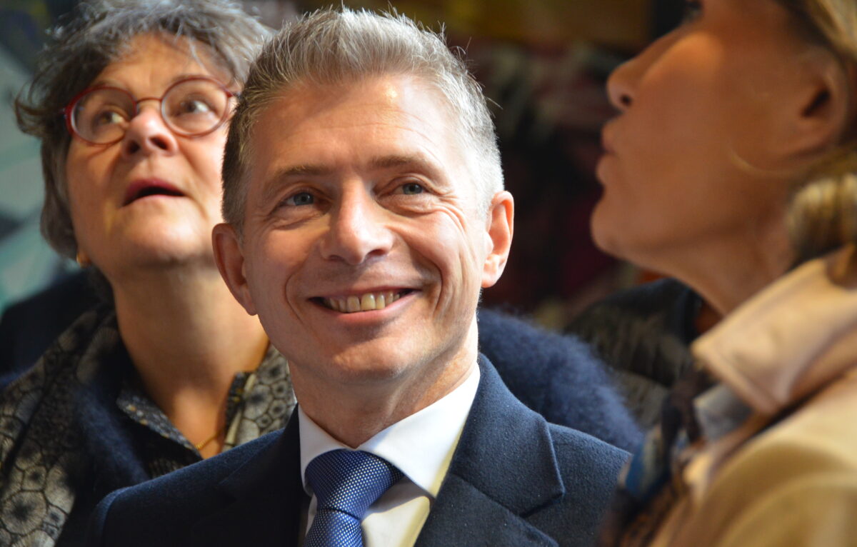 Le ministre des Sports, de la Jeunesse et de la Vie associative Gil Avérous. © Élodie R.