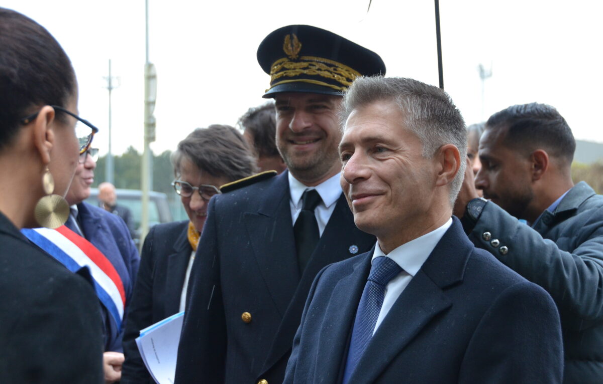 Le ministre des Sports, de la Jeunesse et de la Vie associative Gil Avérous. © Élodie R.