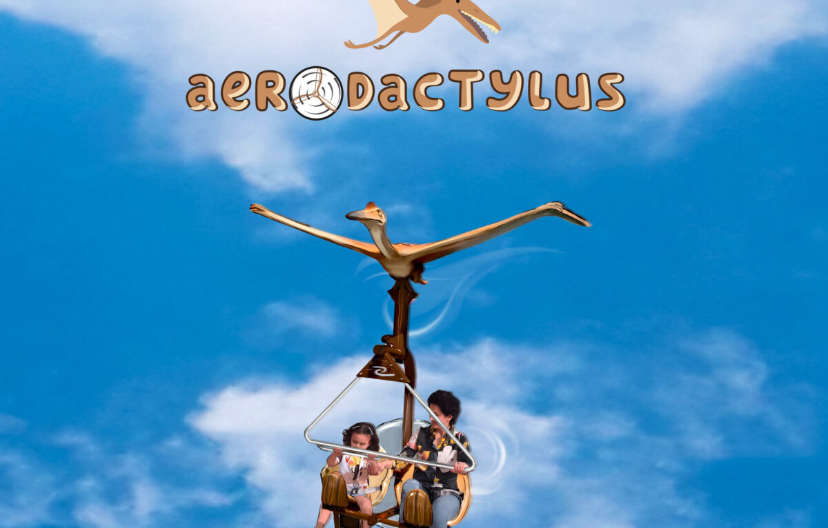 L'aerodactylus arrive en 2025 au Dino Zoo © DR