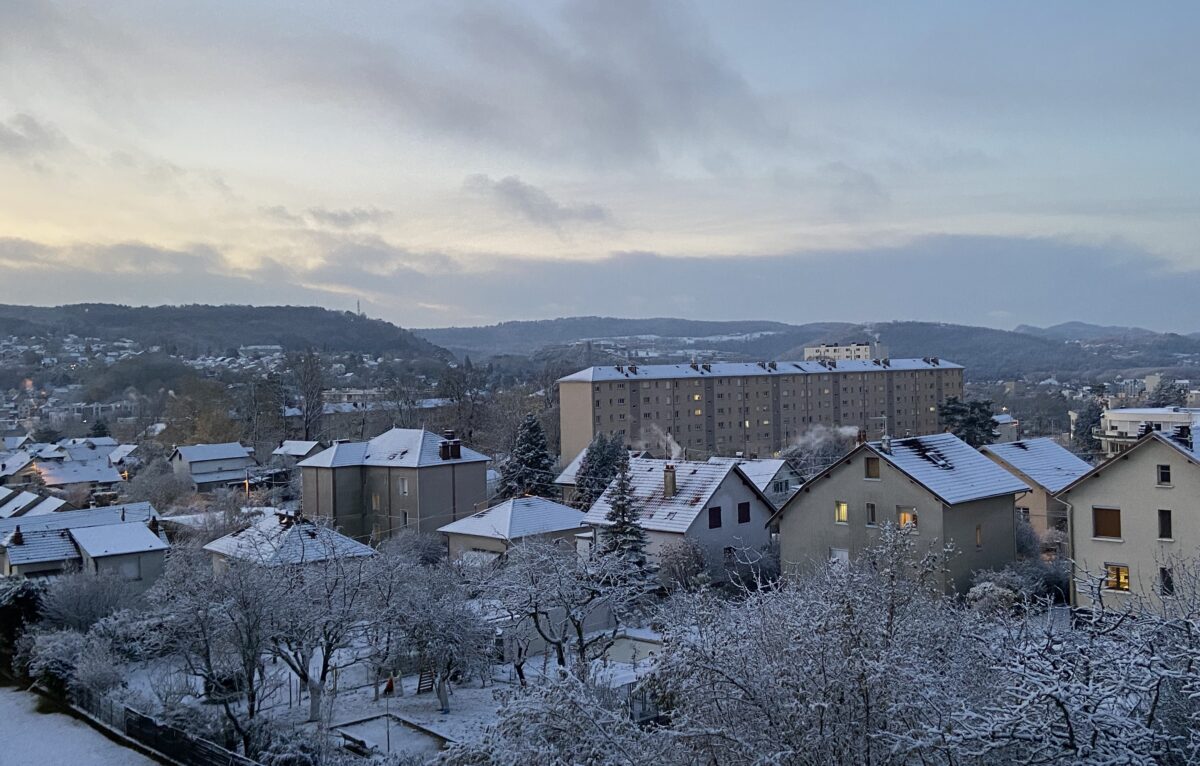 Besancon sous la neige. © Élodie R.