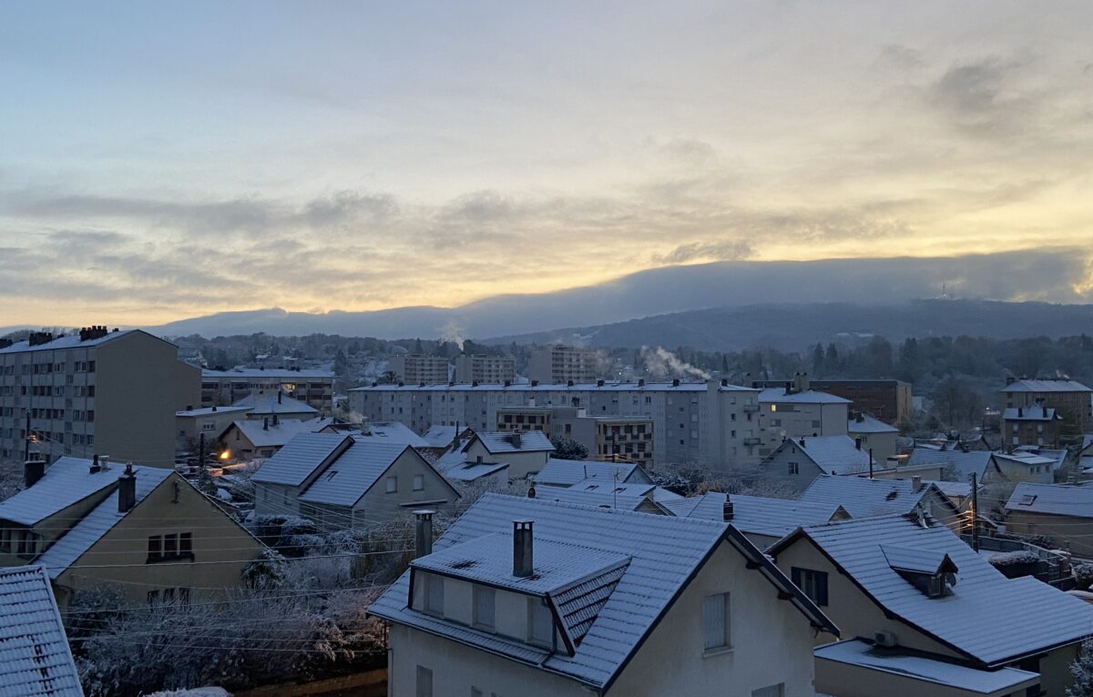 Besancon sous la neige. © Élodie R.