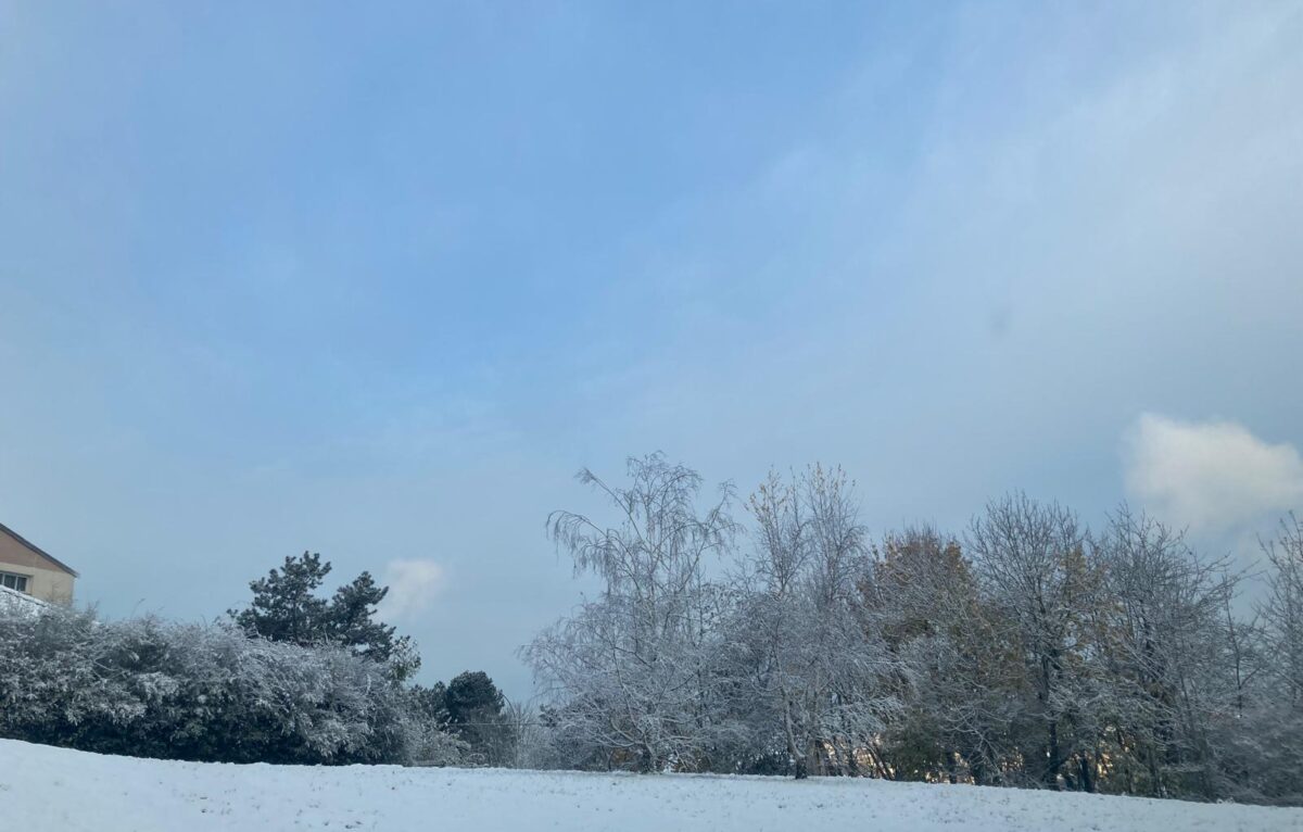 Bregille sous la neige. © Hélène Loget