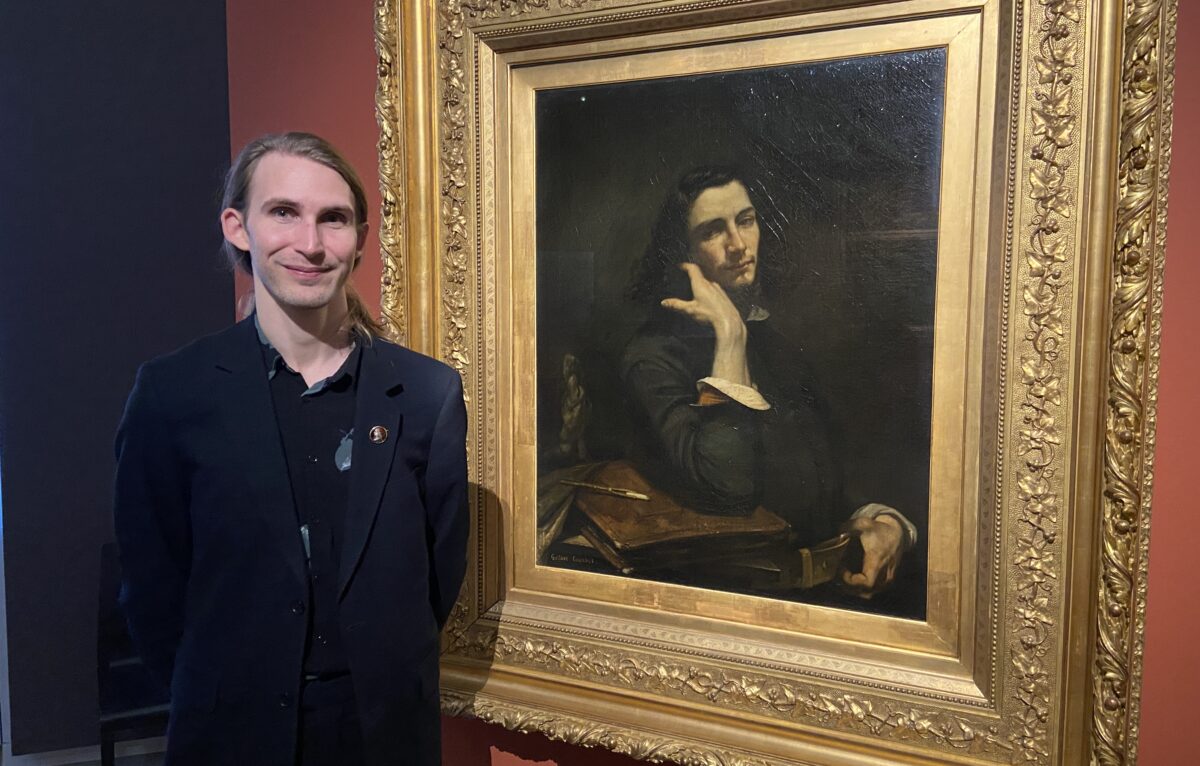 Benjamin Foudral, directeur et conservateur du musée et Pôle Courbet. © Alexane Alfaro