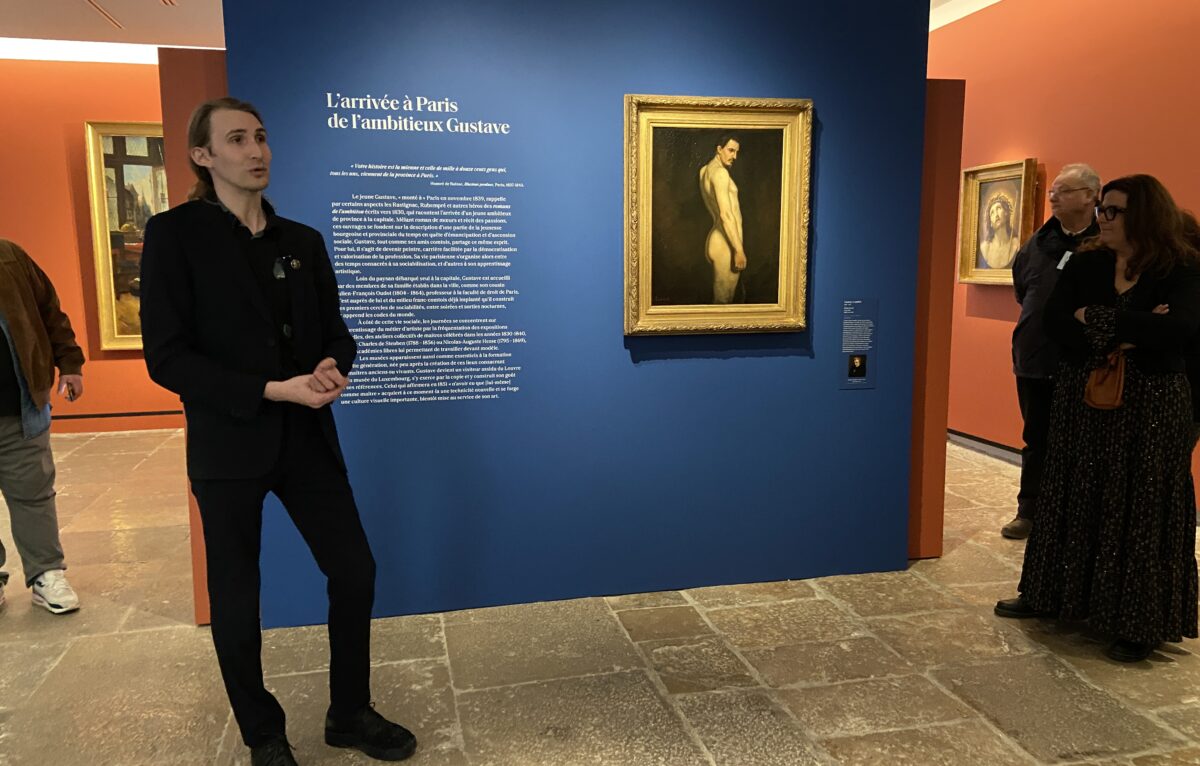 Benjamin Foudral, directeur et conservateur du musée et Pôle Courbet. © Alexane Alfaro