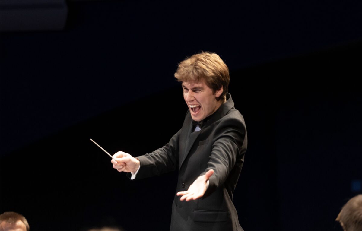 Swann Van Rechem, Grand Prix du 58e Concours de jeunes chefs d’orchestre de Besançon. © Yves Petit