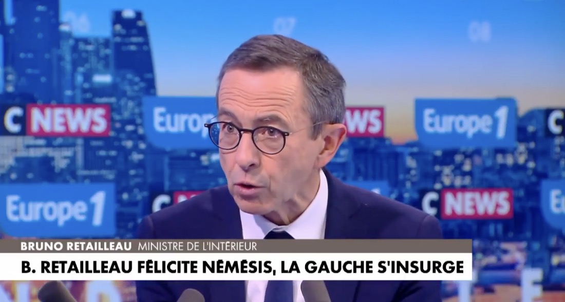  © Capture vidéo Europe 1/Cnews