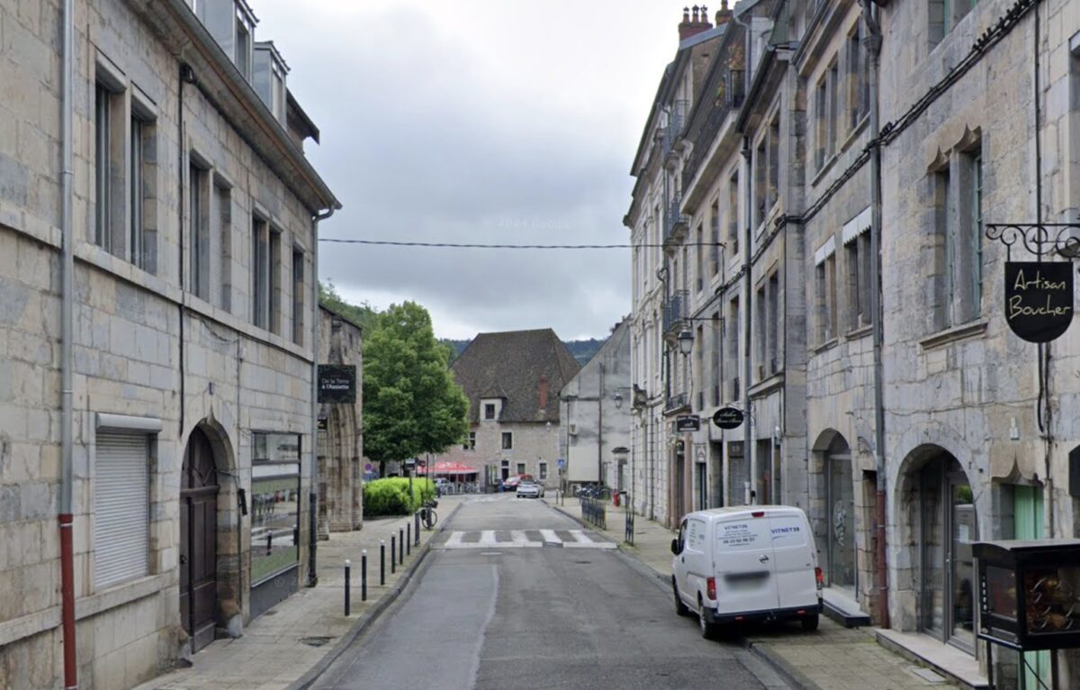 Rue Rivotte à Besançon © Google Street View