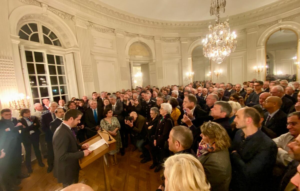 Voeux du préfet du Doubs le 9 janvier 2025. © Alexane Alfaro