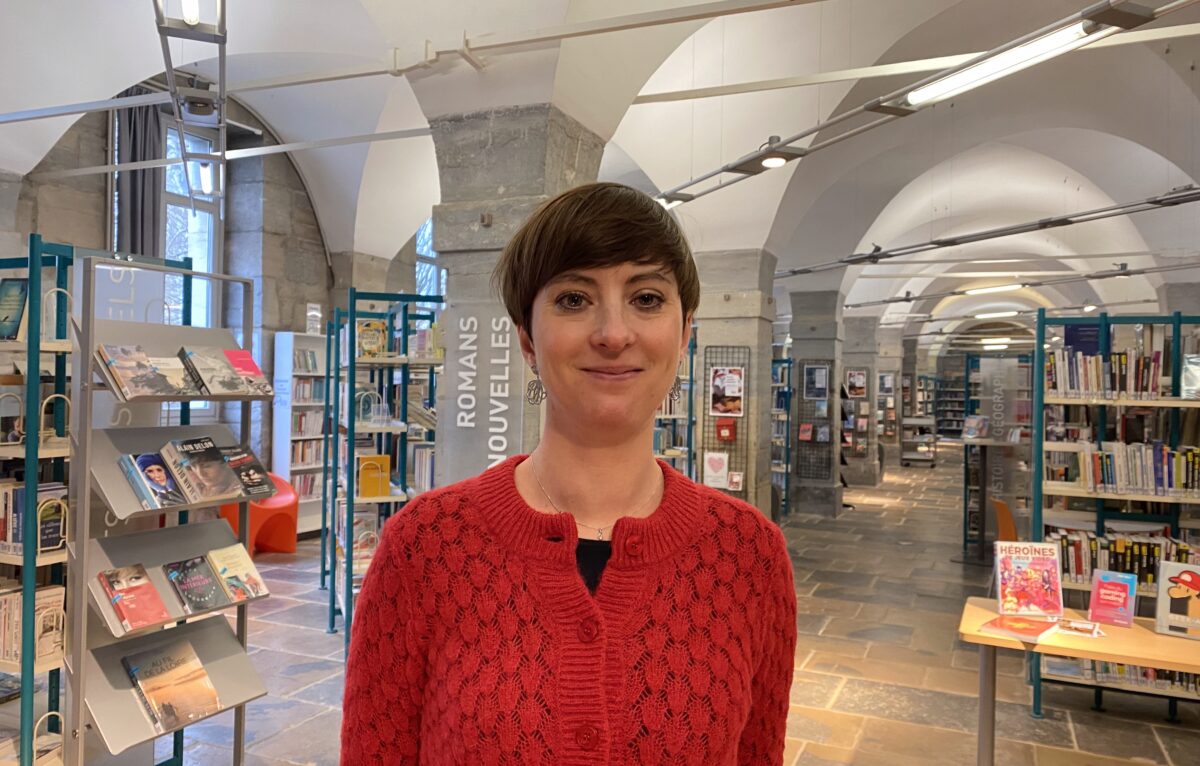 Juliette Sorlin, conseillère déléguée aux bibliothèques et aux archives. 
 © Hélène Loget